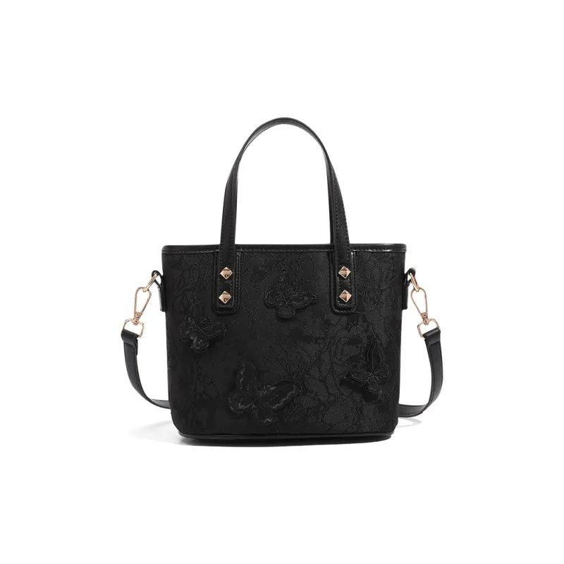 CLEVER& KETCH PU Shoulder Bag, Crossbody Bag, Handbag Women's White/Pink/Black-7