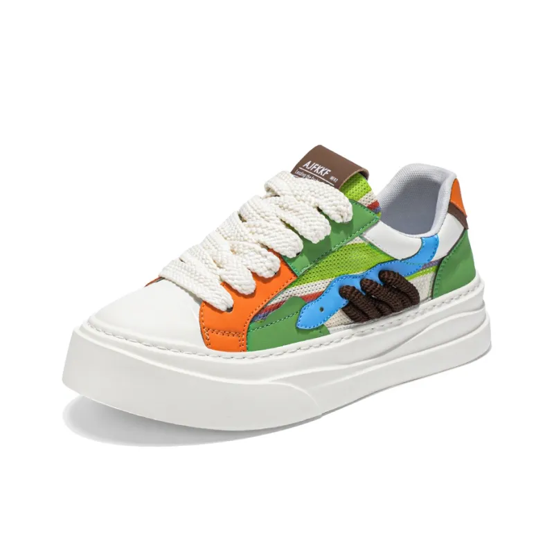 TEXWOOD Slip Resistant Balance Low Top Skateboard Shoes Men's-12