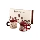 [Gift Box Set]Floral Pair Cups