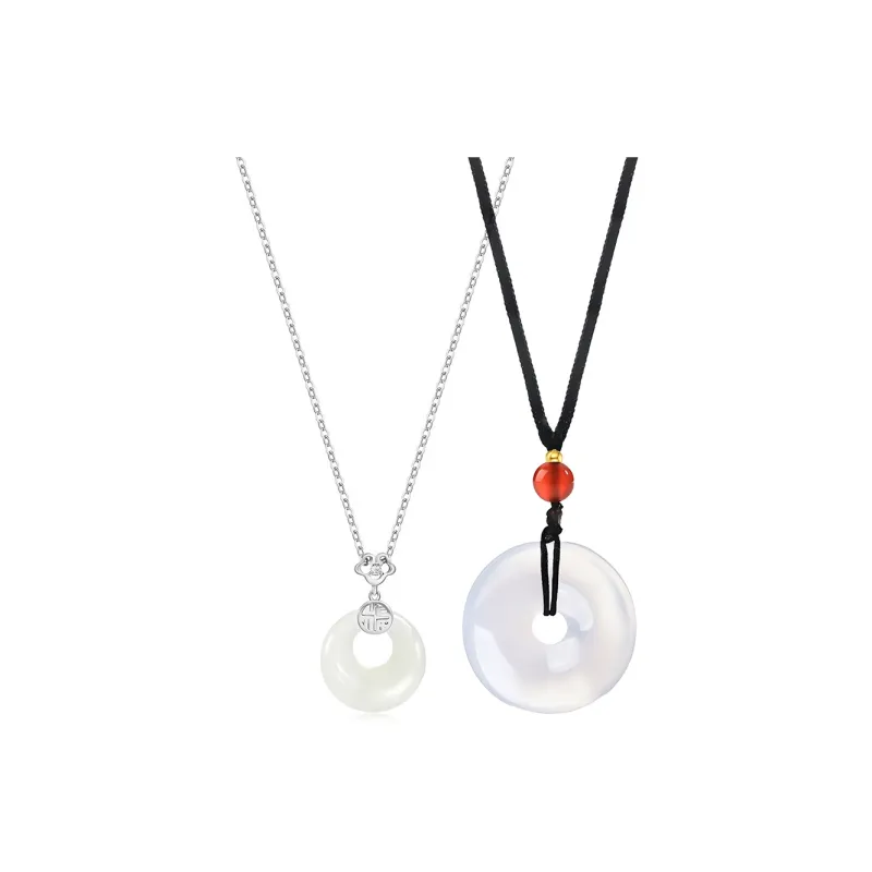 GUDS GAVE Chalcedony Necklaces Women's-5