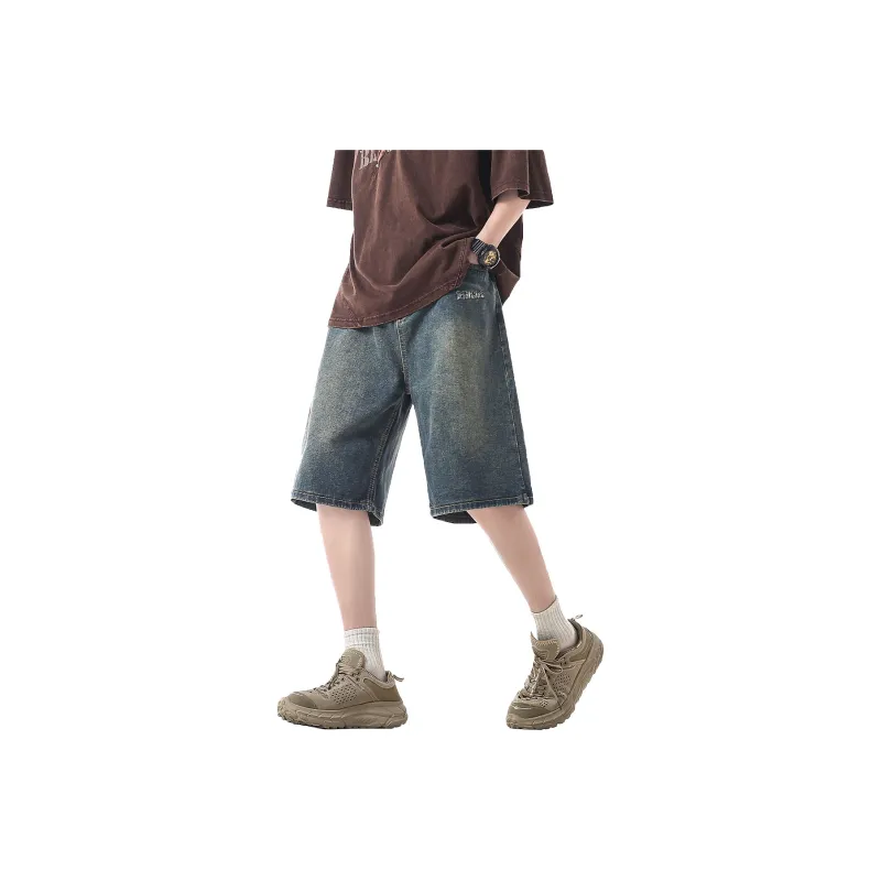 Double Dealer Denim Shorts Unisex-20