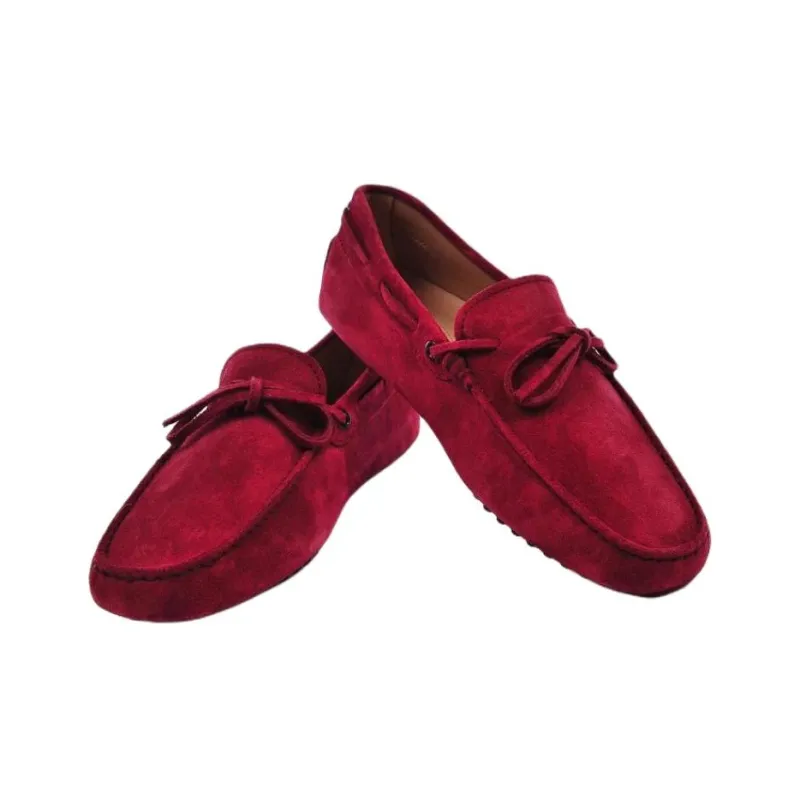 TOD'S Gommino Loafers Men's Purple-2