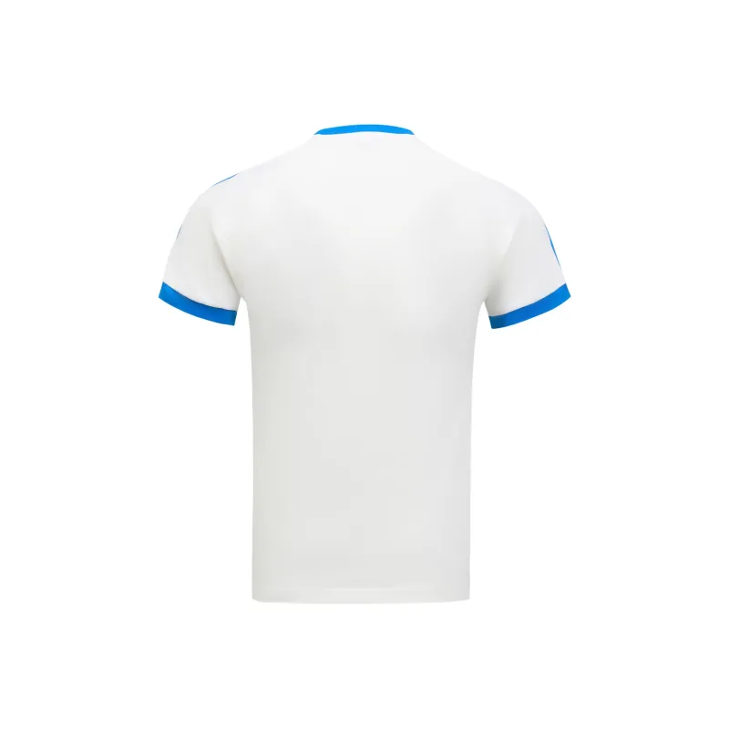 Adidas Originals SS25 CALI T Shirt Men's Jade White/Bird Feather Blue-1
