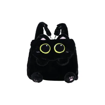 Kewuku Plush Backpack Women's Black
