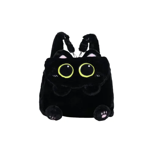 Kewuku Plush Backpack Women's Black