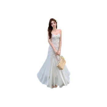 Dior Beauty Slip Dresses Women's White