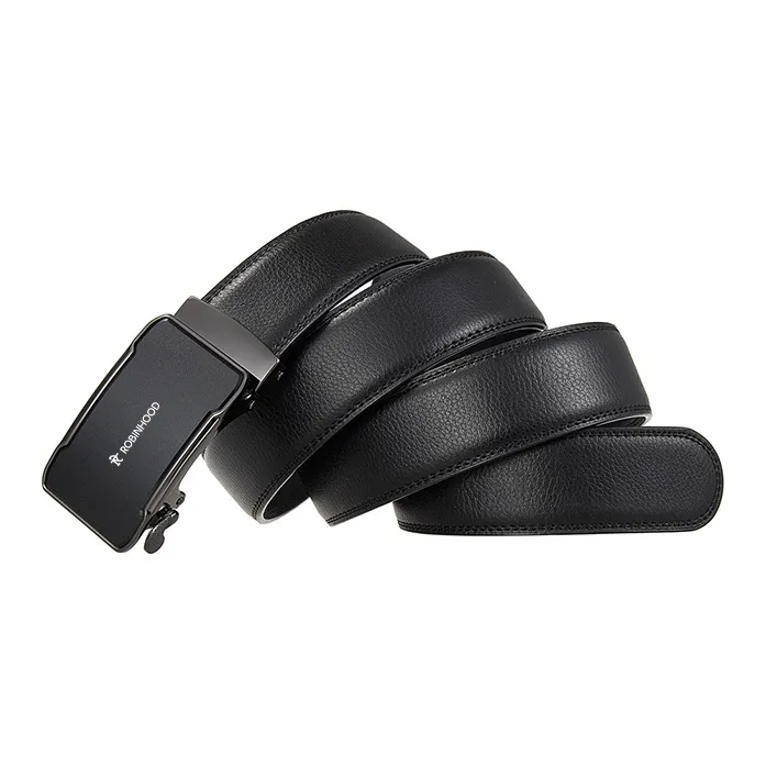 ROBINHOOD Cow Leather Belts Men's Width 3.5CM-1