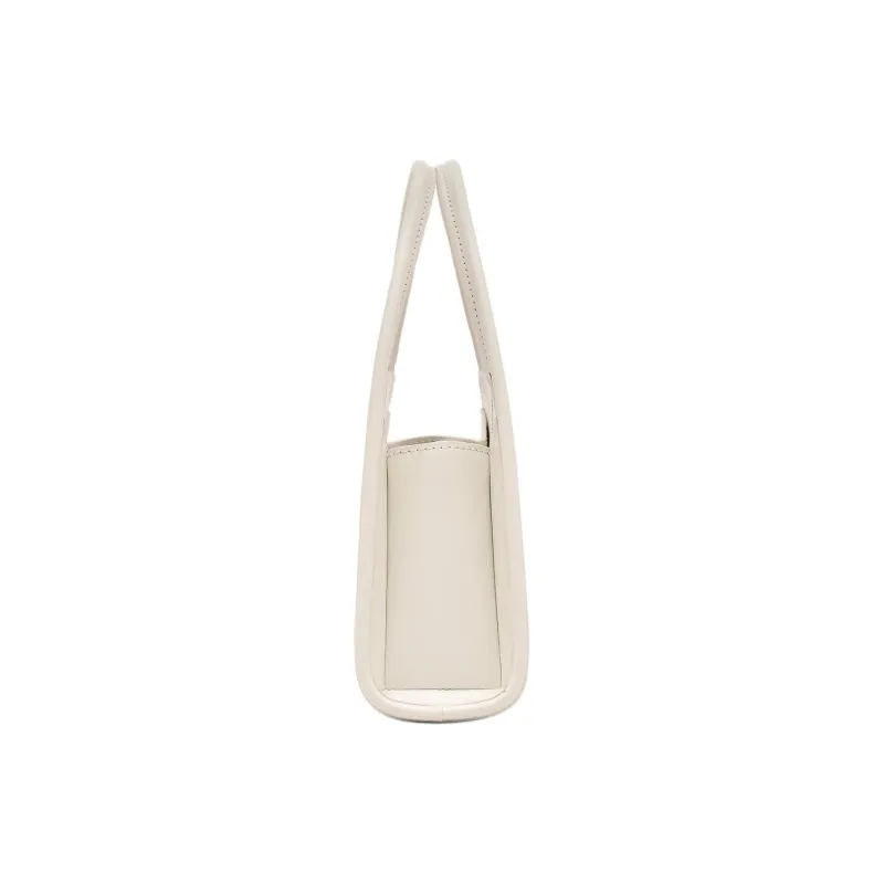 MARC JACOBS Leather Shoulder Bag, Crossbody Bag, Handbag Women's Cotton White-1