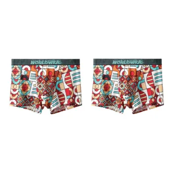 PLANDOO Underpants Men's Combo Set