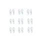 White Gray 9 Pack