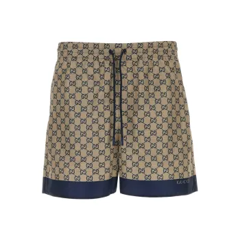 GUCCI Swimming Shorts Men's Beige