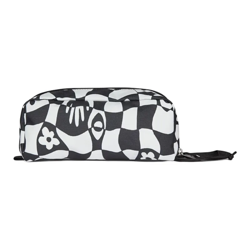 JanSport Recycled Polyester Clutch Unisex Black & White-2