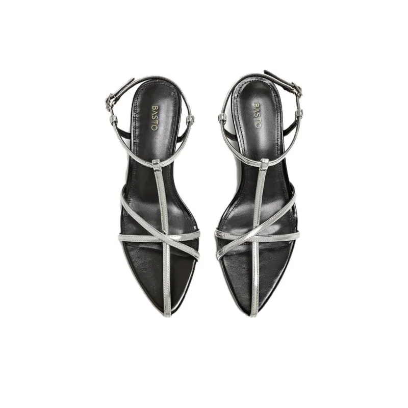 BASTO One Strap Sandals 5CM Women's-7
