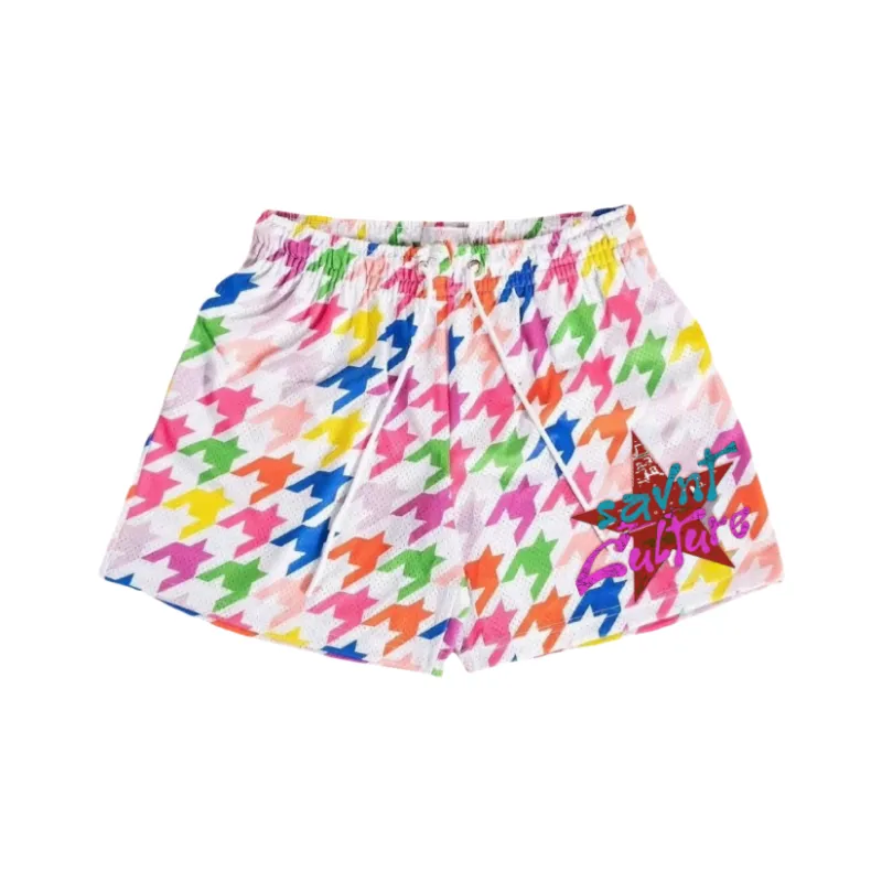 AMBER LIGHT Basketball Shorts Unisex-4