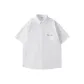 [Ice Silk Shirt]White (Red Beans Era Chest Logo)