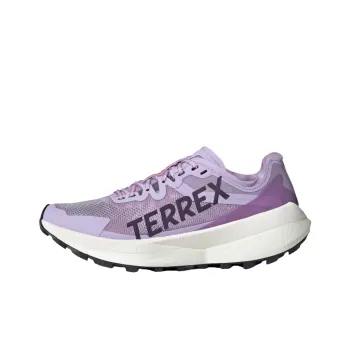 Adidas TERREX AGRAVIC SPEED Anti Slip Wear Resistant Low Top Running Shoes Women's Purple