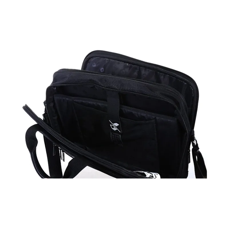 SUISSEWIN Polyester Briefcase Unisex Black-4