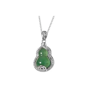Furunlai Chalcedony Jade Necklaces Unisex