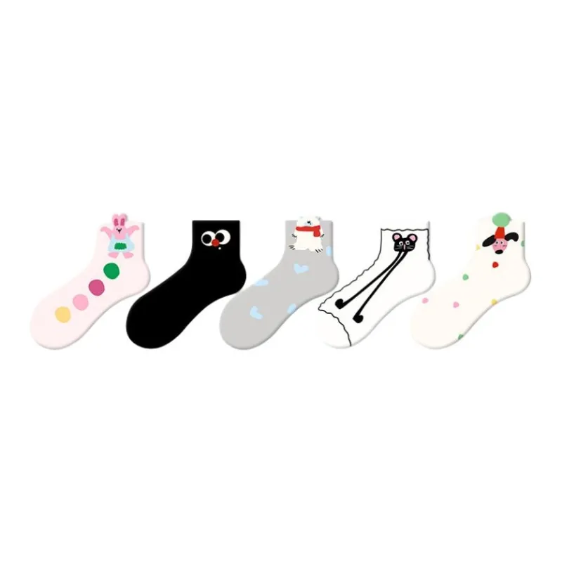 Gentle Welcome Ankle Socks Women's Combo Set-0