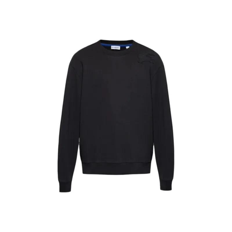 Burberry Logo Patch Crewneck Sweatshirt-0