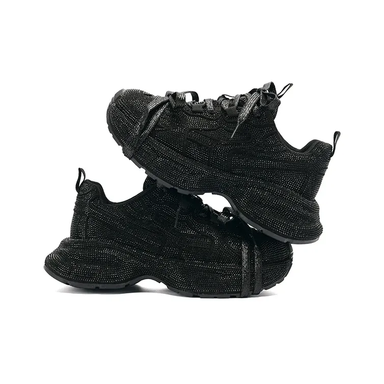 Yang Nianhua Breathable Coverage Balance Low Top Chunky Sneakers Women's-11