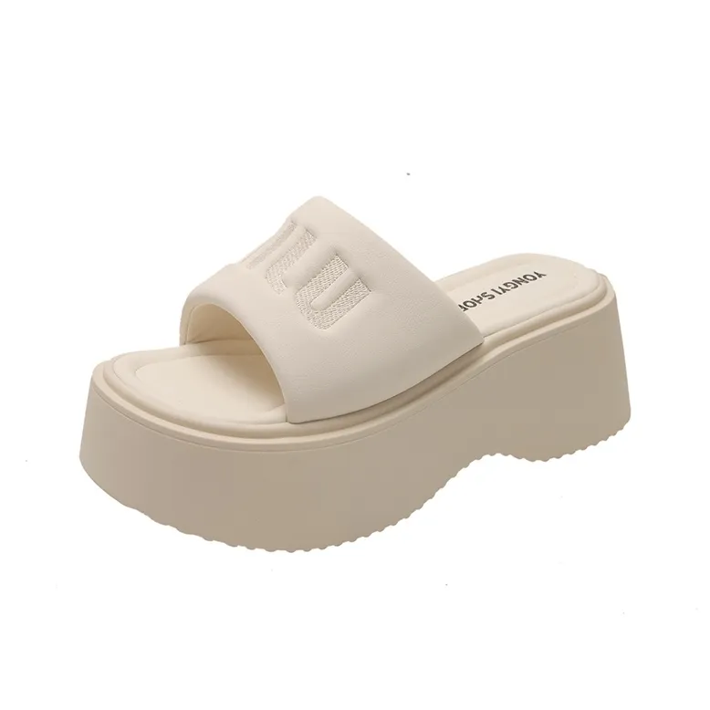 AFJI Rubber Sole Slip Resistant Slide Slippers Women's-4