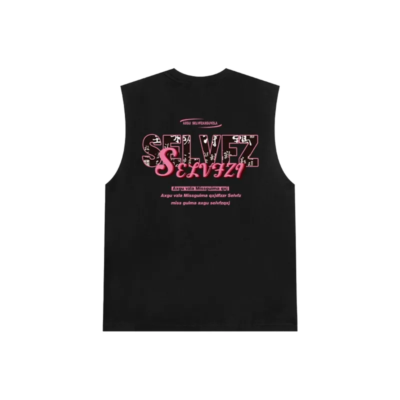 ACUOD BY CHANU Tank Tops Unisex Black-1