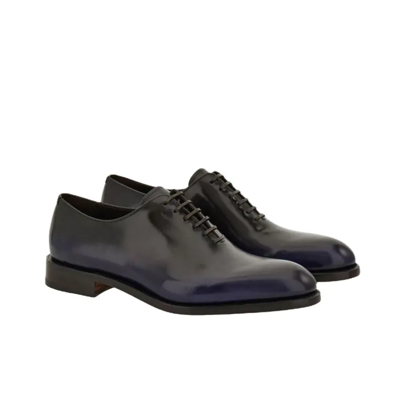 FERRAGAMO Tramezza Casual Shoes Men's Marine Blue-2