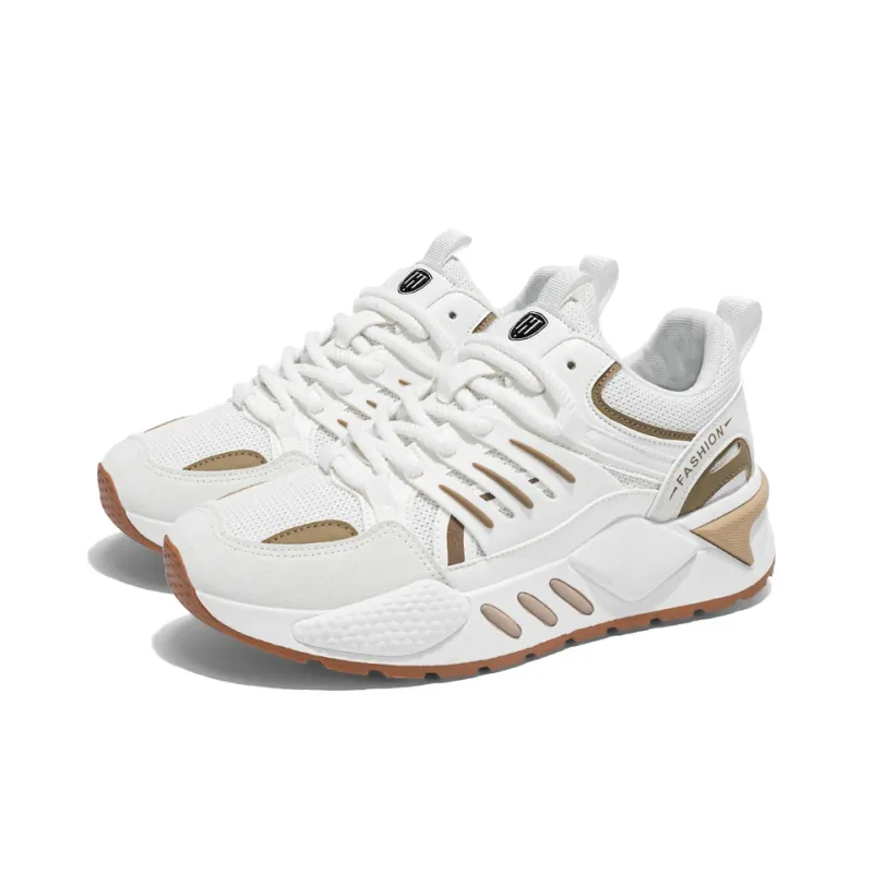HACKBUTEER Low Top Chunky Sneakers Men's Box Included-3