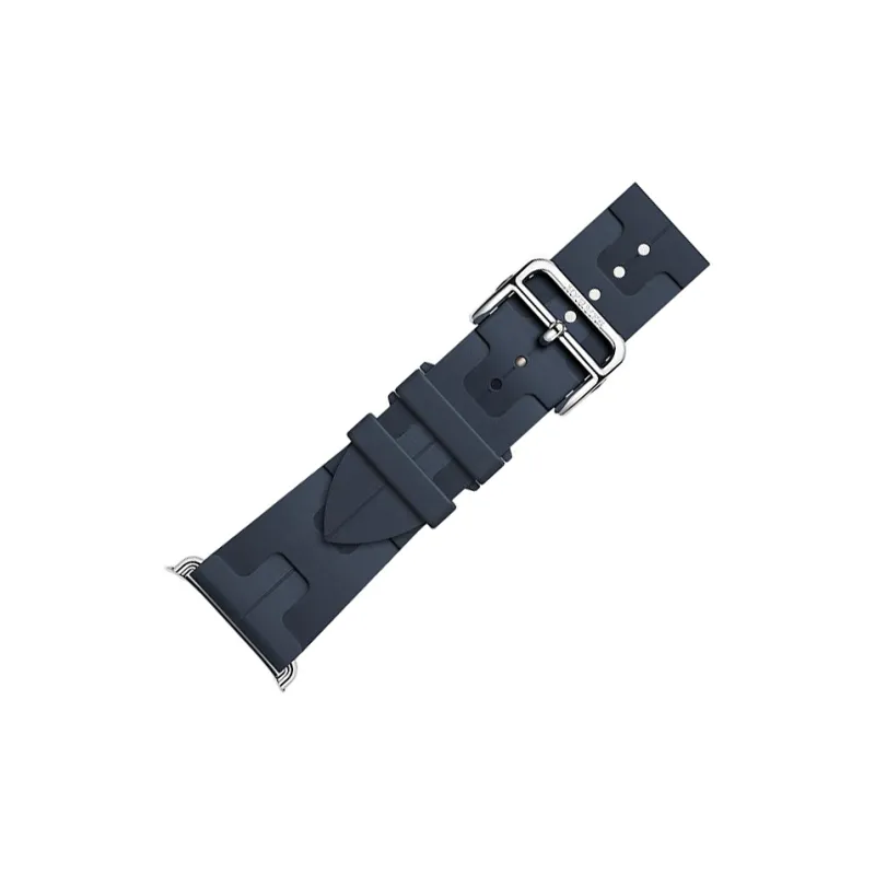 HERMES Apple Compatibility Watch Band Rubber Material-1