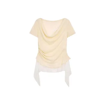 ELF SACK T Shirts Women's Creamy Apricot