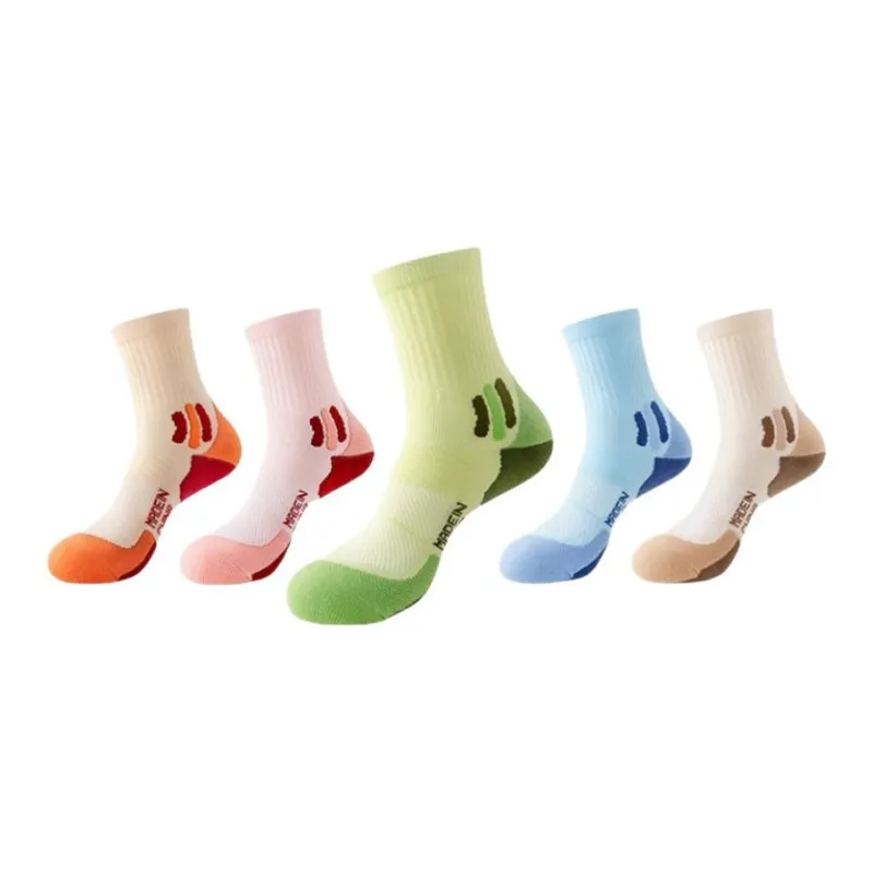 Gentle Welcome Basketball Socks Men's 5 Pack-0