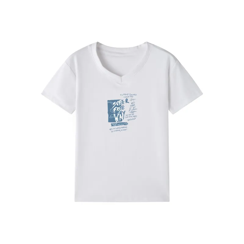 FAIRWHALE T Shirts Women's White-0