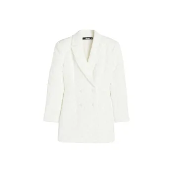 Rotate H&M Flower Blazer Dress Snow White