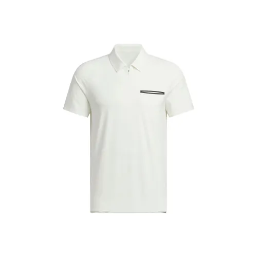 Adidas SS25 Polo Shirt Men's Jade White