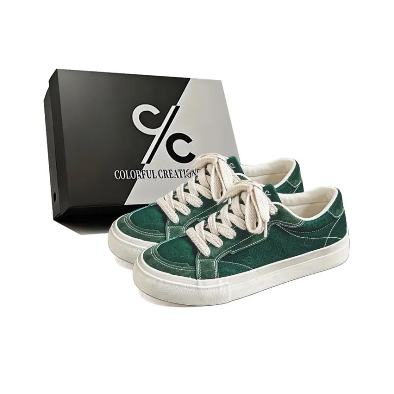 Colorful Creations Height Increasing, Lightweight, Breathable, Slip Resistant Low Top Canvas Shoes Men's Box-12