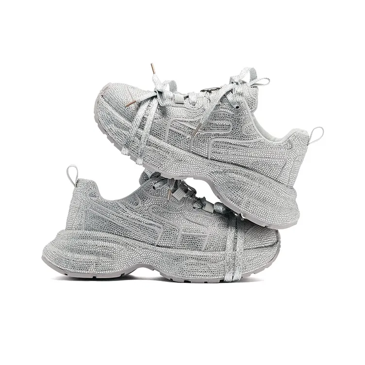 Yang Nianhua Breathable Coverage Balance Low Top Chunky Sneakers Women's-7
