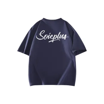 SOIE T-Shirts Unisex Navy Blue