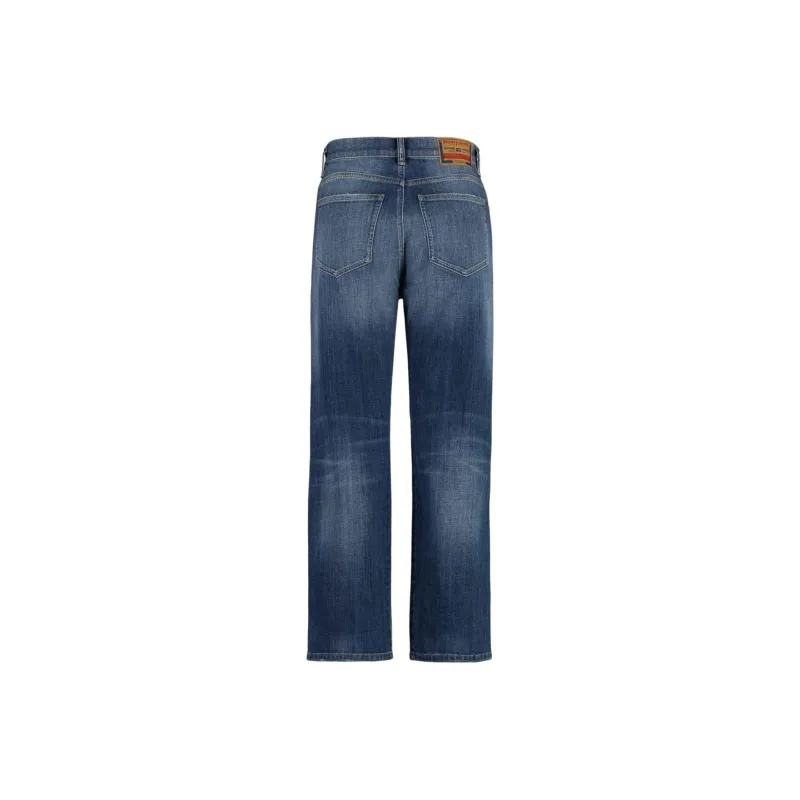 High Waist Denim Jeans-1