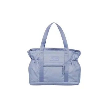 JanSport Polyester Tote Bag, Shopping Bag, Shoulder Bag Tubas Unisex Lavender Gray
