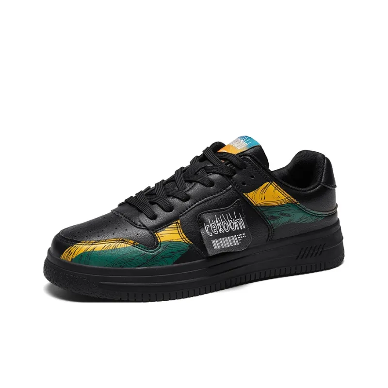 ROBINHOOD Slip Resistant, Abrasion Resistant, Lightweight, Breathable Low Top Skateboard Shoes Men's Box Included-7