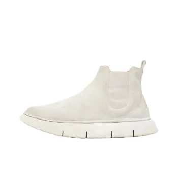 Marsèll Intagliata Ankle Length Chelsea Boots 4cm Women's Gray White