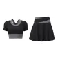 【Shorts Set】Star Black + Star Black