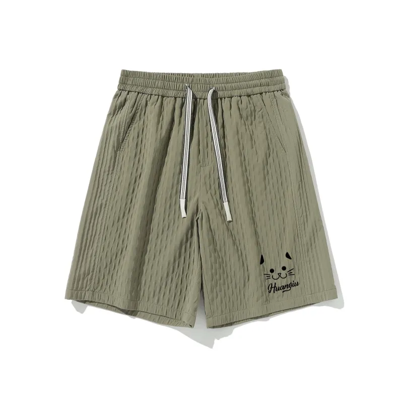 HUANQIU Casual Shorts Unisex-5