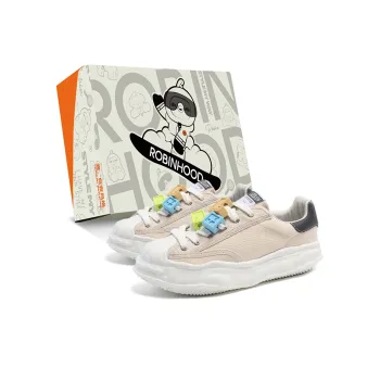 ROBINHOOD Slip Resistant, Abrasion Resistant, Lightweight, Breathable Low Top Skateboard Shoes Unisex Box Included