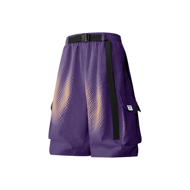 Supremo Cat Cargo Shorts Unisex-4