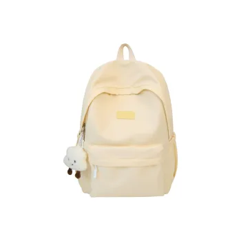 WICKBUEN Nylon Backpack Unisex White/Black/Purple/Green/Pink