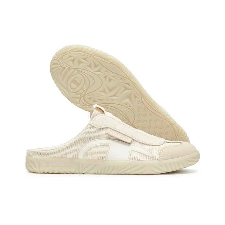 Champion Slip Resistant Closed Toe Slippers Women's Caramel Rice/Milk White-1