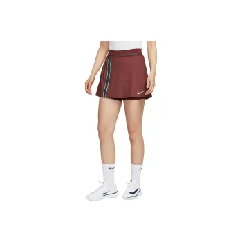 Nike Court SlamDri Fit SS25 Casual Short Skirts Women's Dark Team Red/White Color