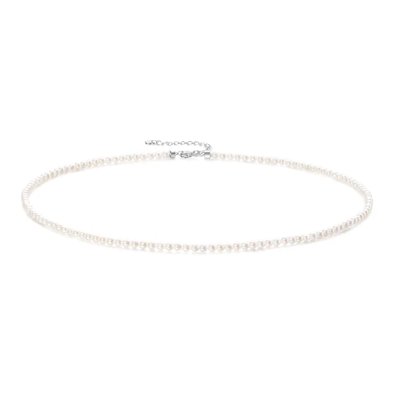 Lao Feng Xiang Pearl Necklaces Women's-0